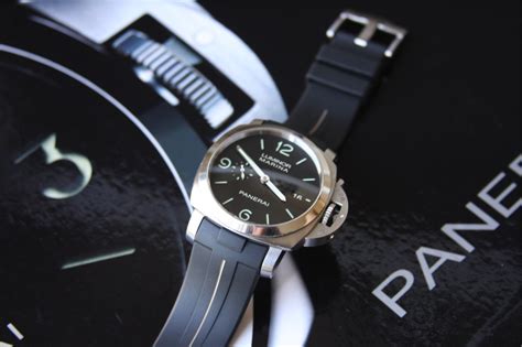 panerai rubber color straps|genuine Panerai straps.